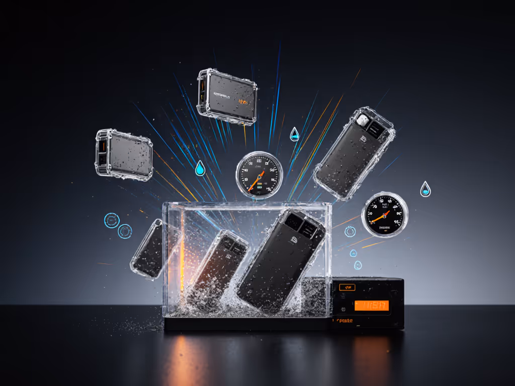 IP rating and environmental stress test chart