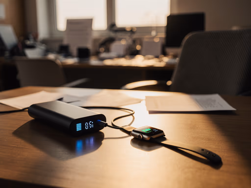 Wearable Device Charging: Avoid Power Bank Cutoffs