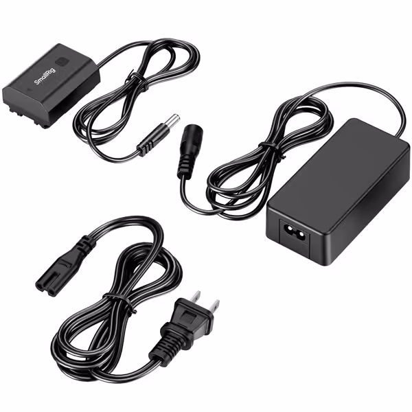 SmallRig Dummy Battery Power Adapter Kit for Sony NP-FZ100